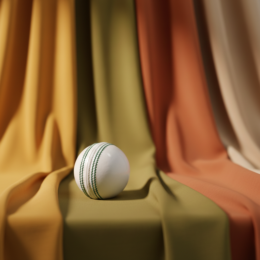 White Cricket Ball Premium quality ball for professional play