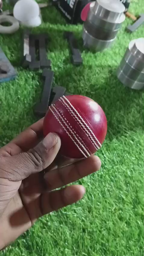 30 Over Red Leather Cricket Ball
