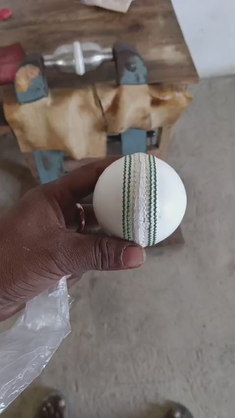 White Cricket Ball Premium quality ball for professional play
